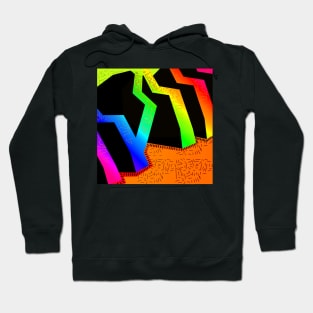 strong disco walls Hoodie